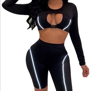Black two piece set